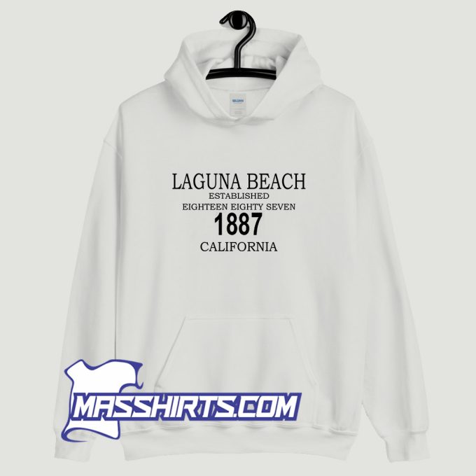 Laguna Beach 1887 California Hoodie Streetwear