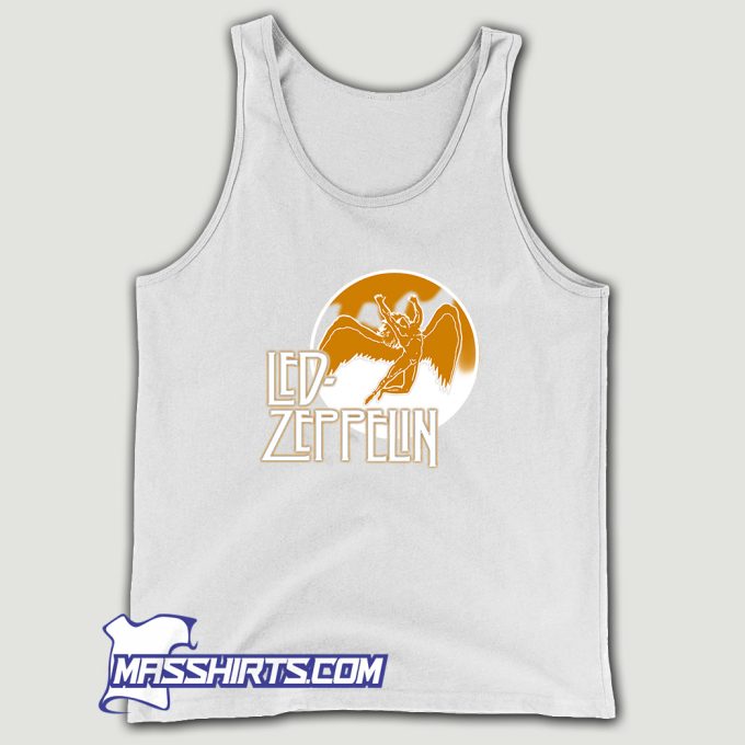 Led Zeppelin Swan Song Circle Tank Top