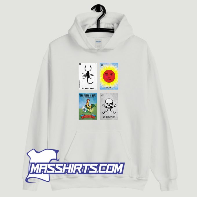 Loteria Cards Hoodie Streetwear