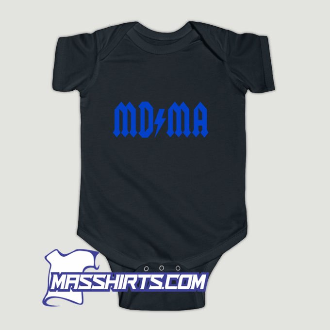 MDMA ACDC Parody Baby Onesie