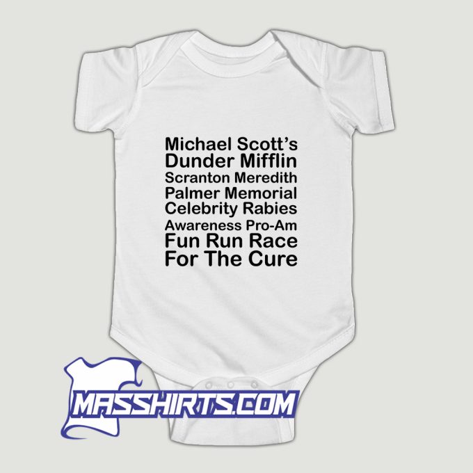 Michael Scotts Dunder Mifflin Baby Onesie