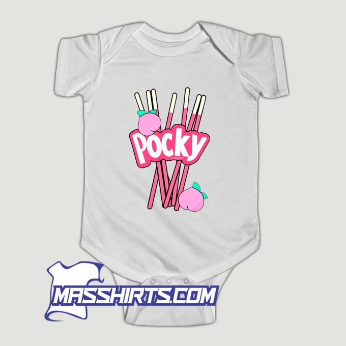 Pocky Logo Baby Onesie