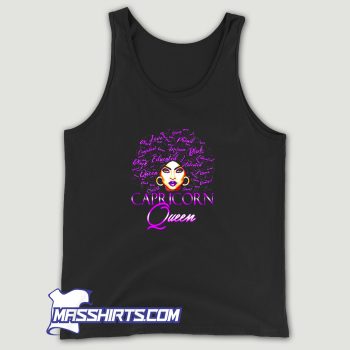Purple Queen Capricorn Girl Tank Top