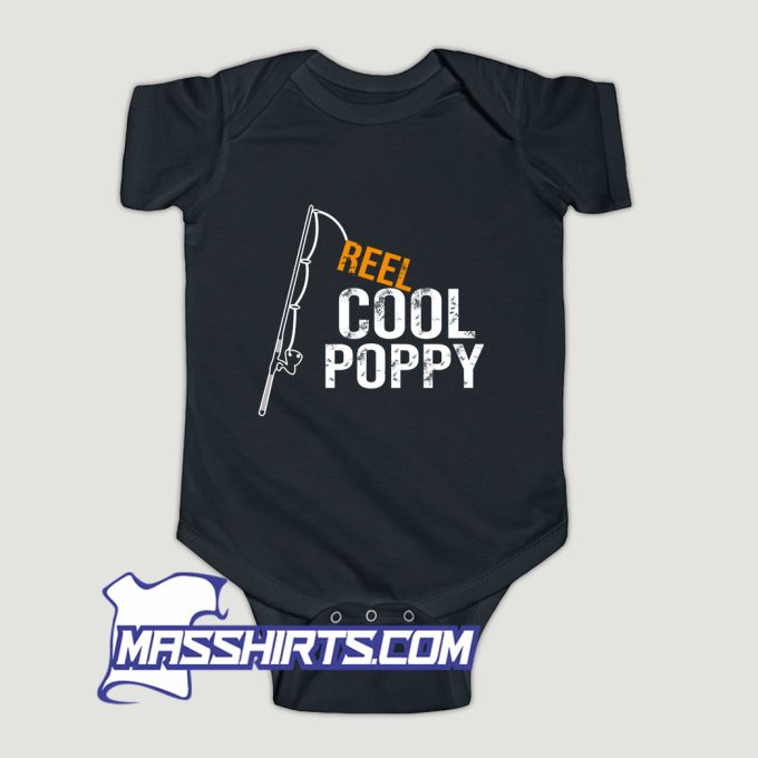 Reel Cool Poppy Baby Onesie