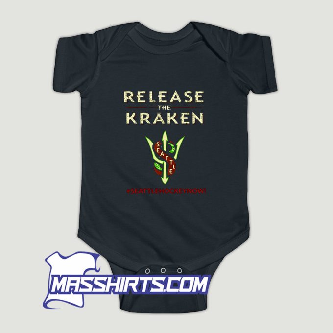 Release Kraken Funny Baby Onesie