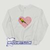 Sun Conure Bird Love Fingerprint Sweatshirt