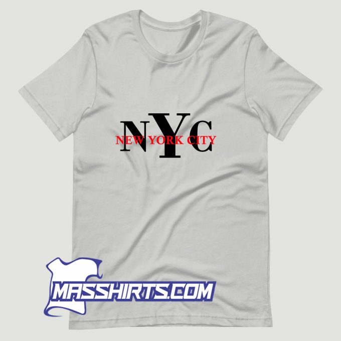 Vintage 90s New York City NYC T Shirt Design