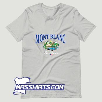Vintage Mont Blanc T Shirt Design