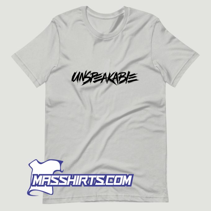 Vintage Unspeakable T Shirt Design