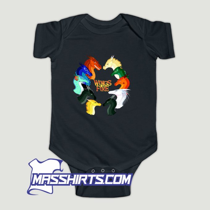 Wings Of Fire Baby Onesie