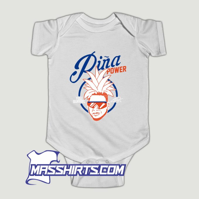 Yuli Gurriel Pina Power Baby Onesie