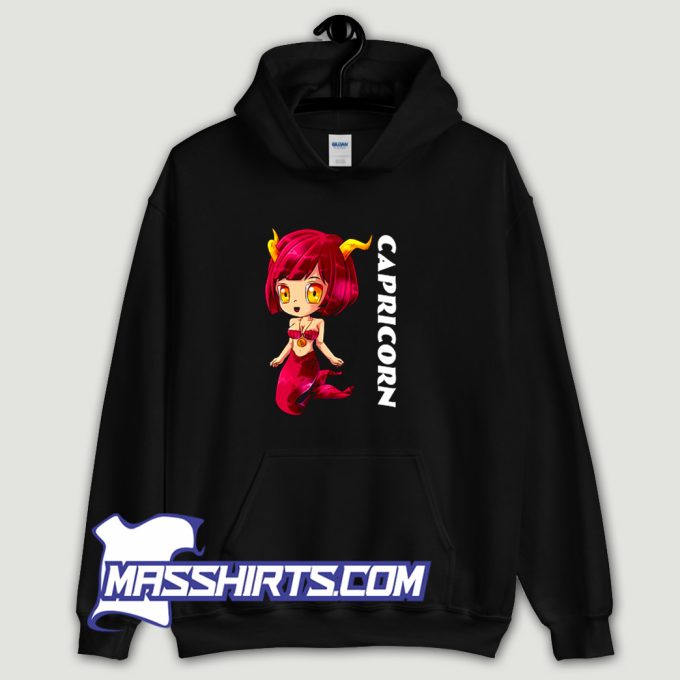 Zodiac Capricorn Girl Sign Birthday Hoodie Streetwear