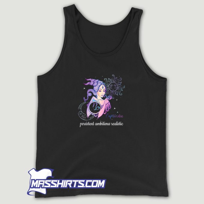 Zodiac Capricorn Horoscope Astrology Tank Top