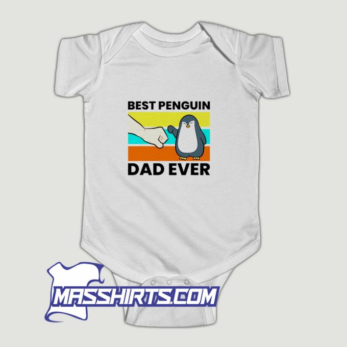 Best Penguin Dad Ever Baby Onesie