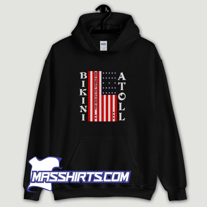 Bikini Atoll Sideways Flag Hoodie Streetwear