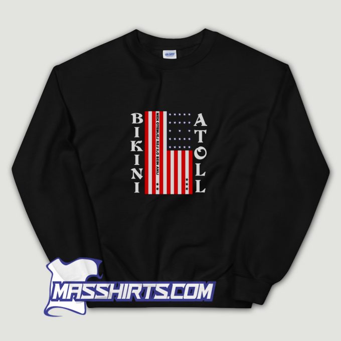 Bikini Atoll Sideways Flag Sweatshirt