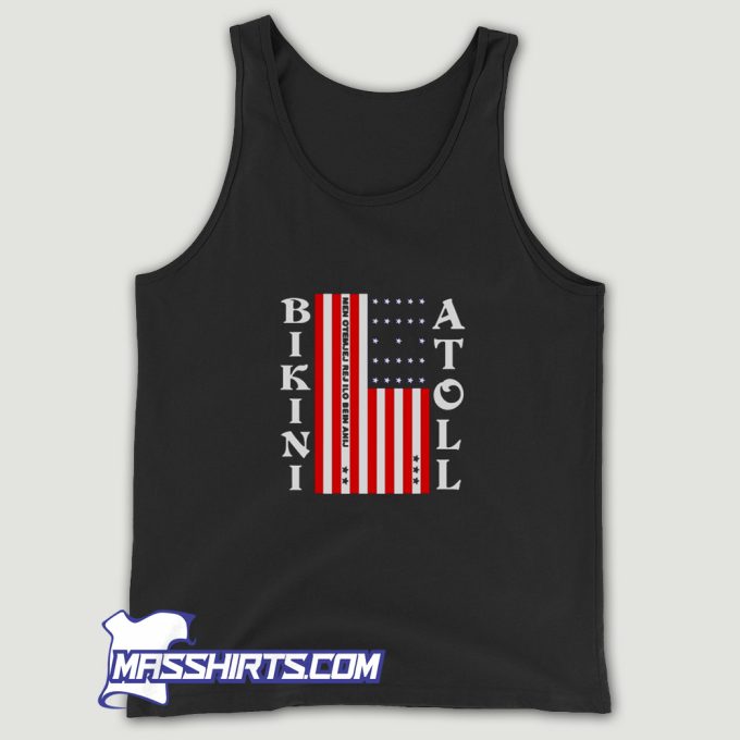 Bikini Atoll Sideways Flag Tank Top