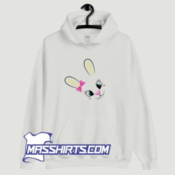 Bunny Face Easter Hoodie Streetwear