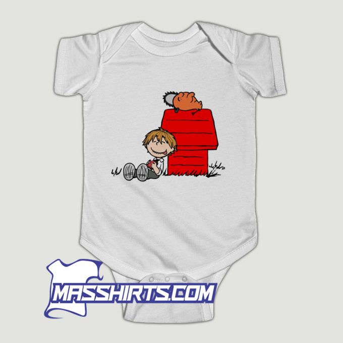 Chainsaw Rest Funny Baby Onesie