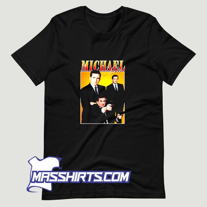 Classic Michael Scott Homage T Shirt Design