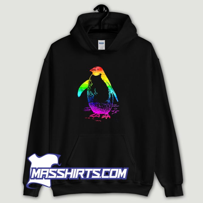 Colorful Penguin Hoodie Streetwear