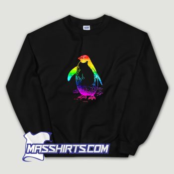 Colorful Penguin Sweatshirt