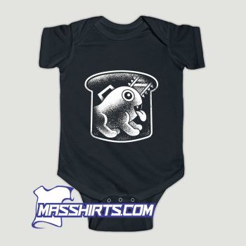 Demon Dog and Bread Baby Onesie