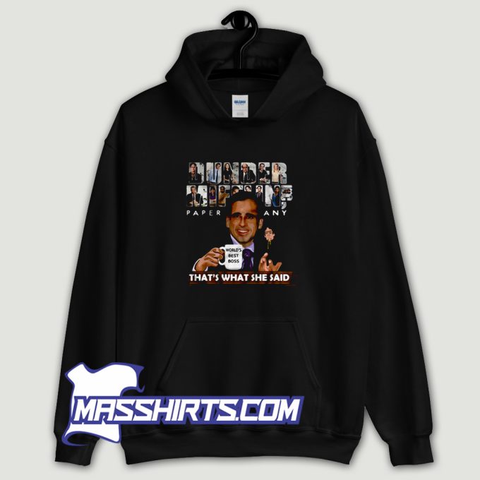 Dunder Mifflin Paper Company Michael Scott Hoodie Streetwear