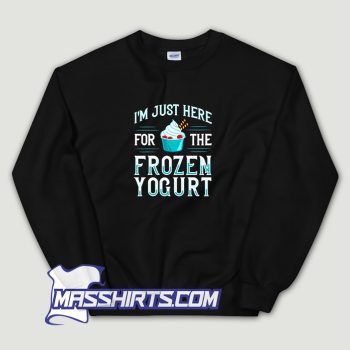 Frozen Yogurt Froyo Recipes Machine Ice Cream Sweatshirt