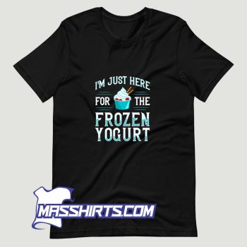Frozen Yogurt Froyo Recipes Machine Ice Cream T Shirt Design