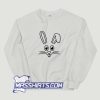 Funny Easter Bunny Face I Easter Sweatshirt