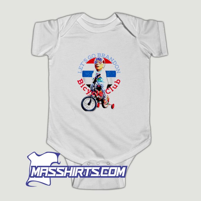 Joe Biden Bicycle Crash Bike Baby Onesie