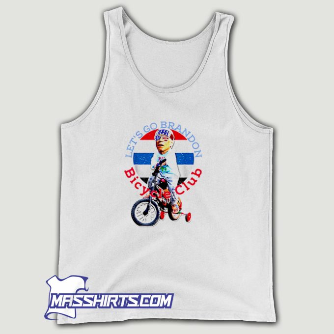 Joe Biden Bicycle Crash Bike Tank Top