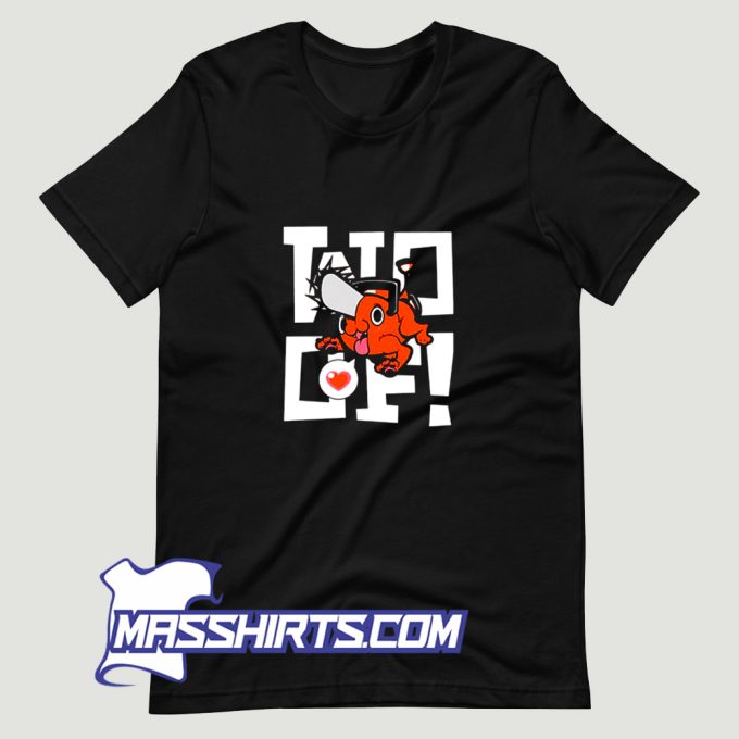 Lovely Pochita Chainsaw Man T Shirt Design