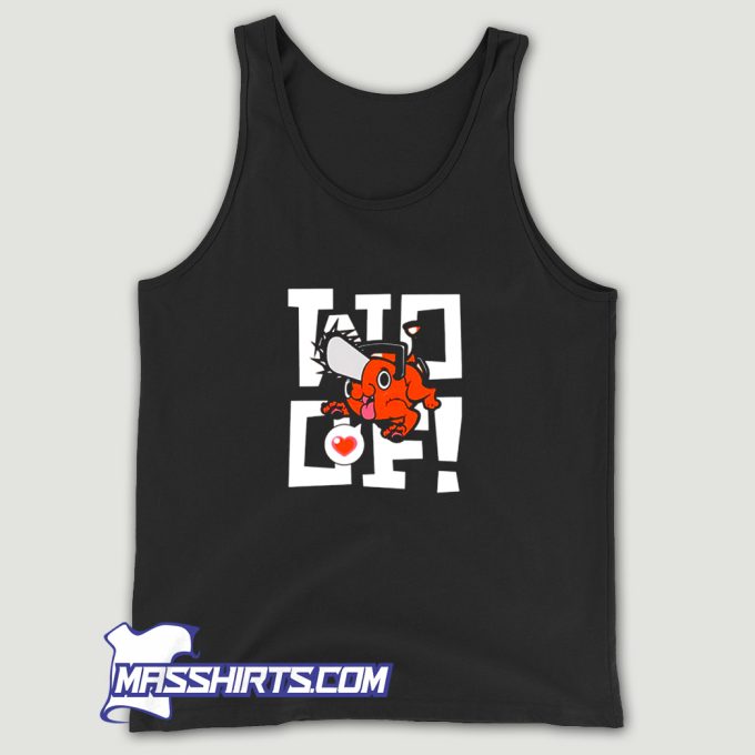 Lovely Pochita Chainsaw Man Tank Top