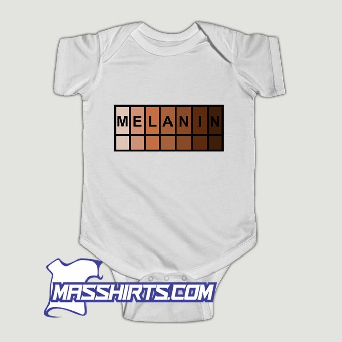 Melanin Tone Color Baby Onesie