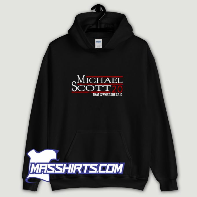 Michael Scott 20 Thats What She Said Hoodie Streetwear