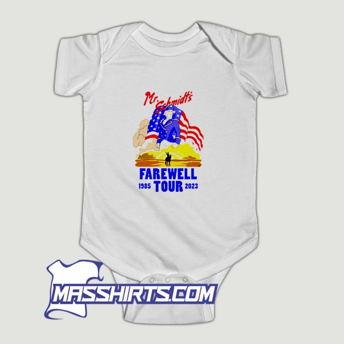 Mr Schmidts Schmidt Farewell Tour Baby Onesie