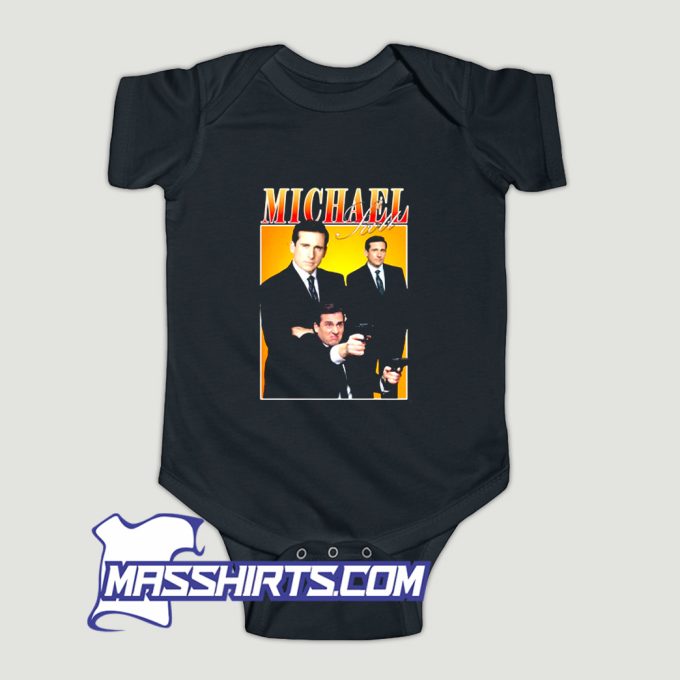 New Michael Scott Homage Baby Onesie