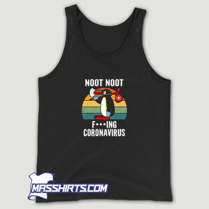 Noot Noot Penguin Coronavirus Tank Top