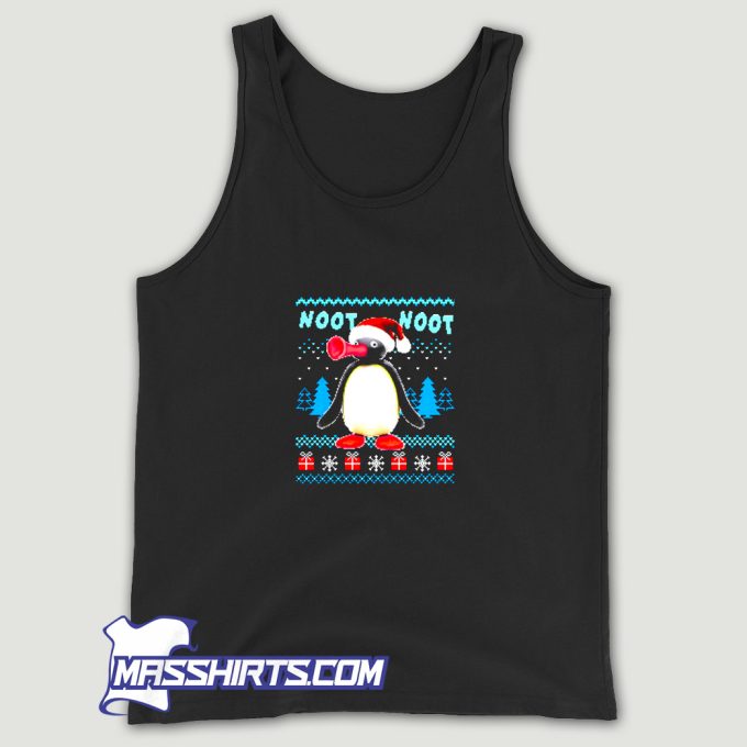 Noot Noot Pingun Christmas Tank Top