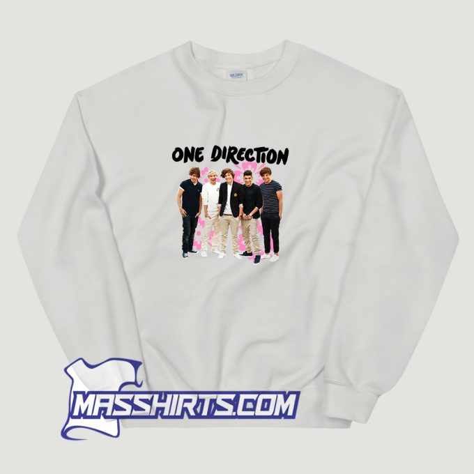 One Direction Flowers Sweatshirt