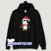 Penguin Christmas Santa Hat Hoodie Streetwear