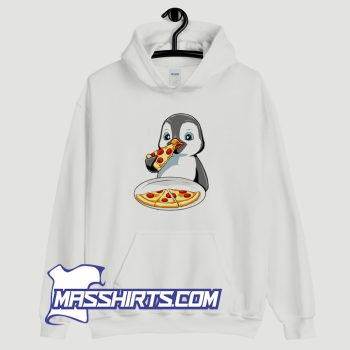 Penguin Eating Pizza Hoodie Streetwear