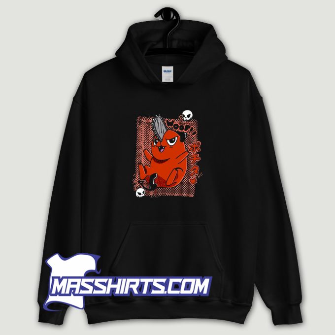 Pochita Chainsaw Man X Hoodie Streetwear