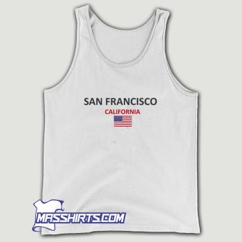 San Francisco California Tank Top