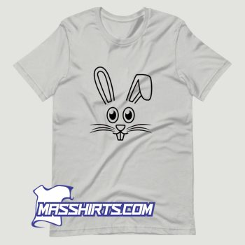 Vintage Easter Bunny Face I Easter T Shirt Design