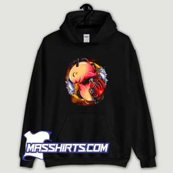 Yinyang Pochita Hoodie Streetwear