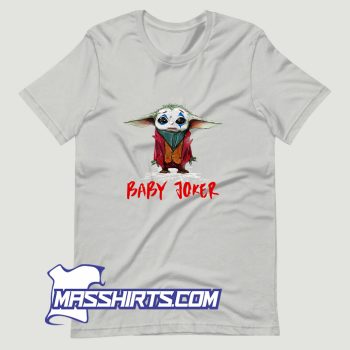 Baby Yoda Baby Joker T Shirt Design