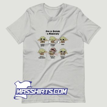 Baby Yoda How To Became a Mercenary T Shirt Design